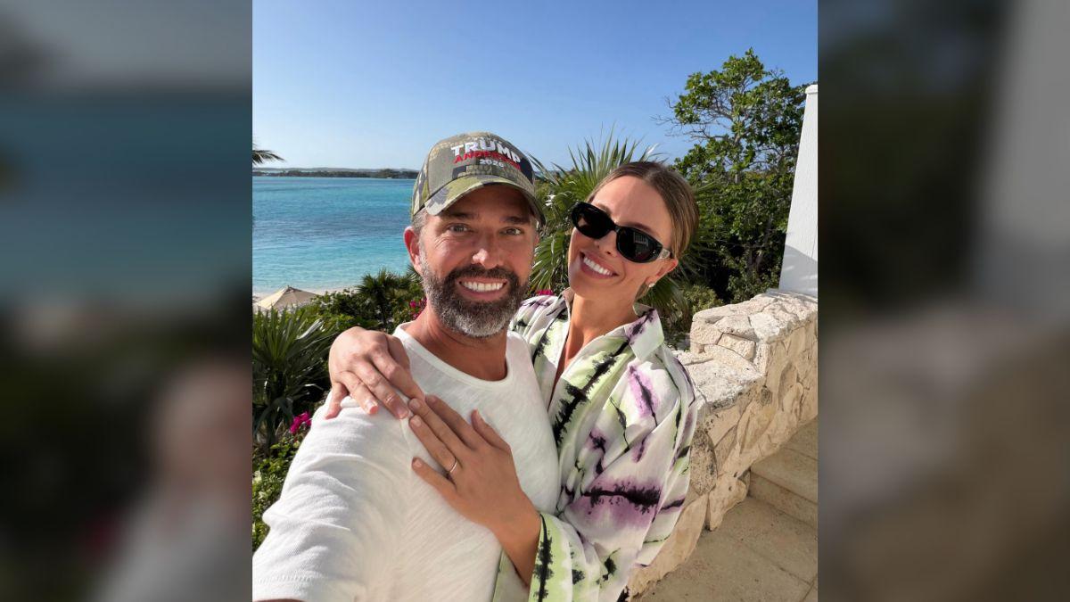 Photo of Bettina Anderson and Donald Trump Jr.