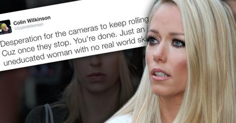 //colin wilkinson twitter diss sister kendra wilksinson desperate