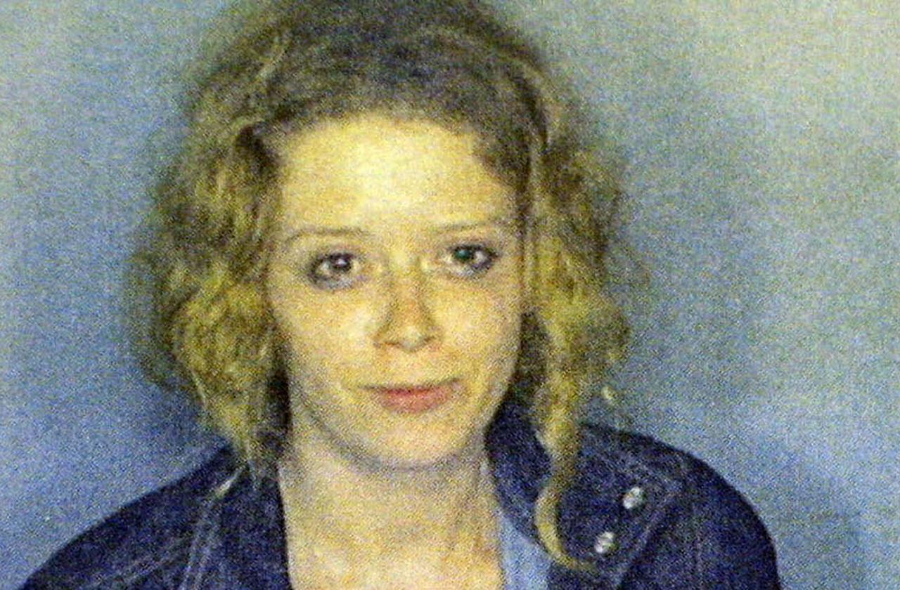 Natasha Lyonne appeared in a Miami-Dade jail mug shot taken as she is booked August 28, 2001 after she was arrested in the early morning of August 27, 2001 and charged with DUI and leaving the scene of an accident after she crashed her rental car into a road sign in Miami Beach, Florida.