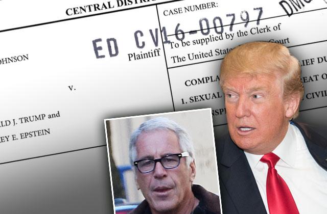 Donald Trump Sued Sexual Abuse Jeffrey Epstein