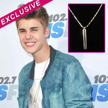 //justin bieber necklace wenn