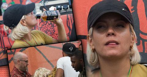 lily allen collapse drinking smoking binge