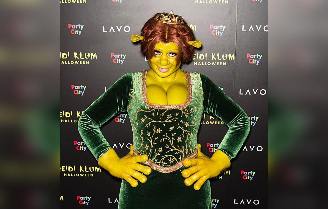 Heidi Klum's 2018 Halloween Costume Was Fiona from 'Shrek