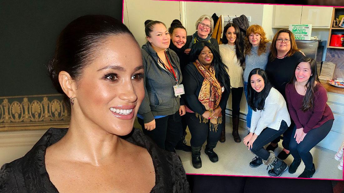 Meghan Markle Visits Women’s Shelter In First Public Outing Since Quitting Royal Family