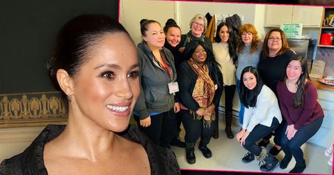 Meghan Markle Visits Women’s Shelter In First Public Outing Since Quitting Royal Family
