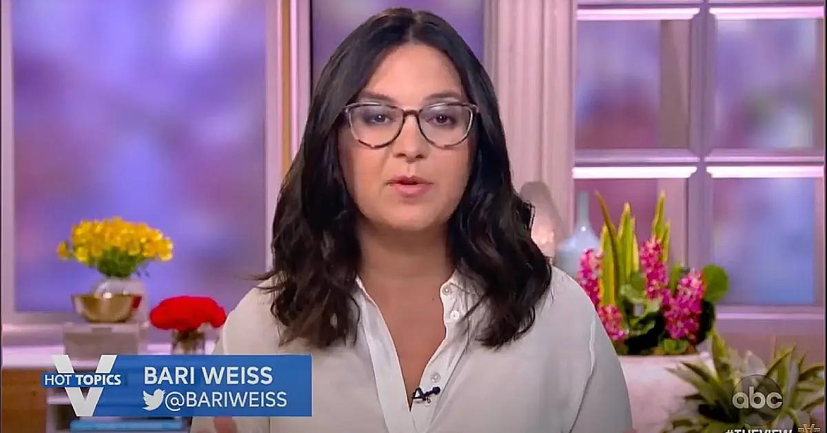 bari weiss on the view