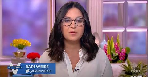 bari weiss on the view