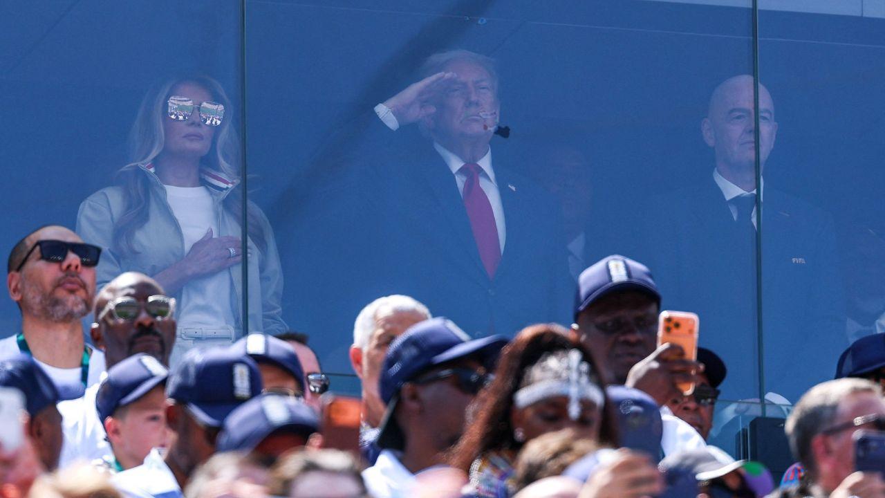 Photo of Melania and Donald Trump