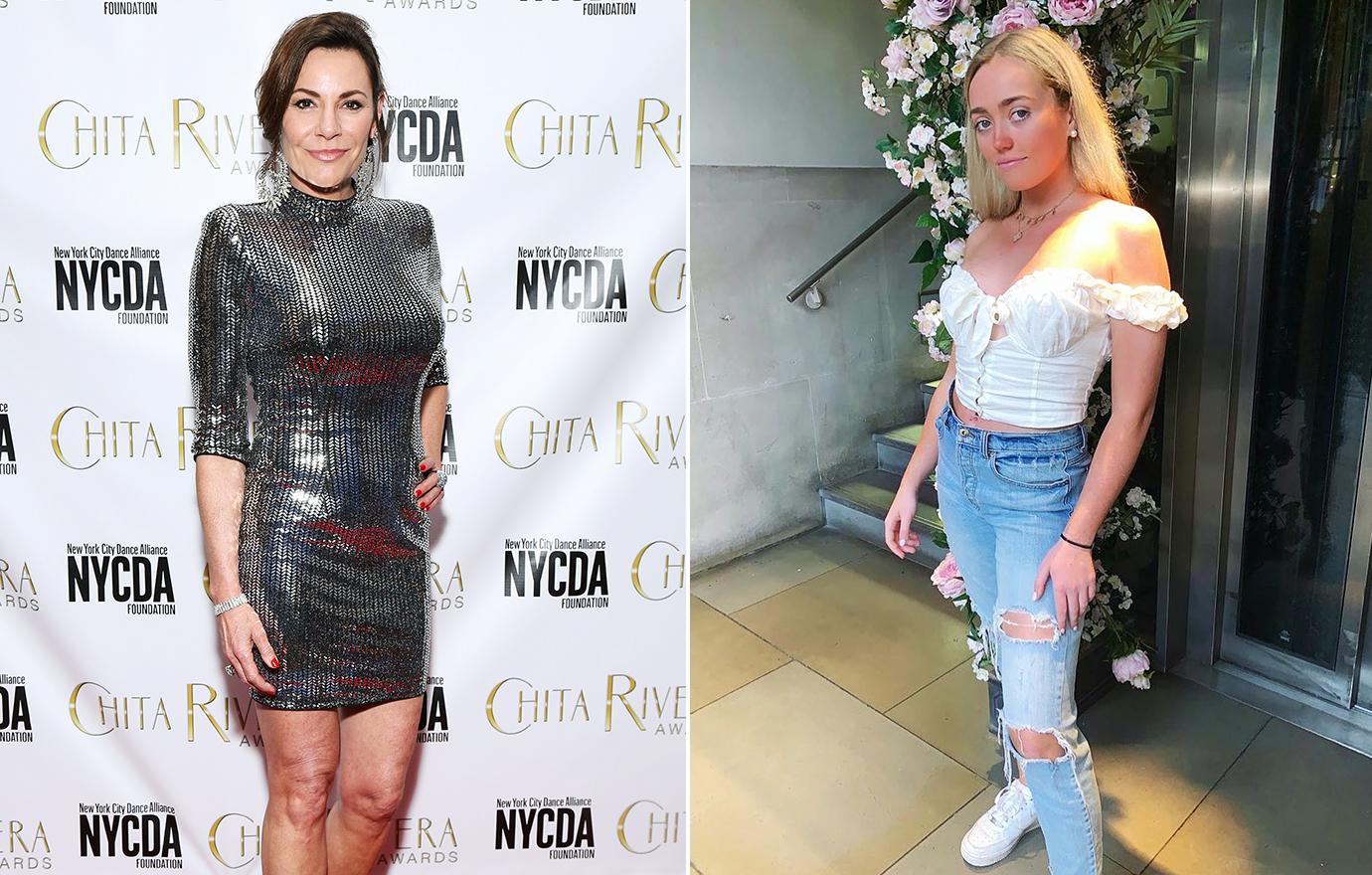 rhony luann de lesseps dumped boyfriend garth wakeford  year old