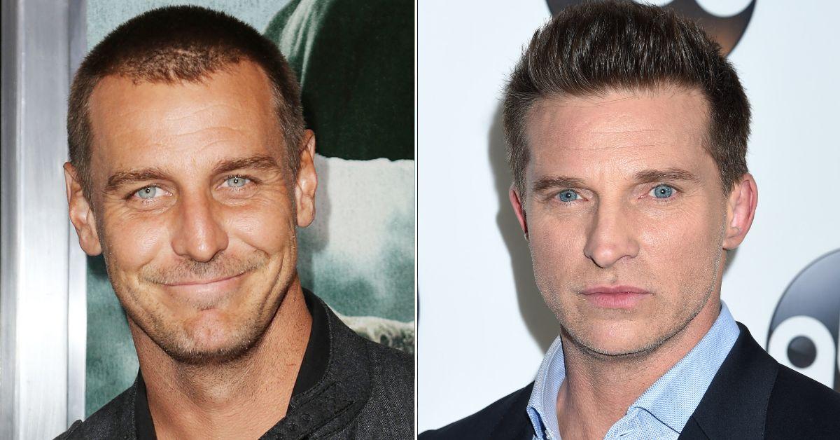 Composite photo of Ingo Rademacher and Steve Burton