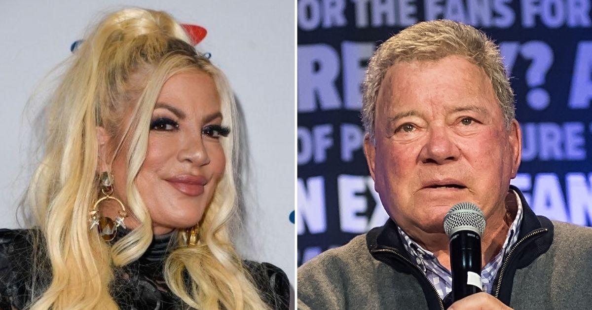 Broke Tori Spelling Considers Joining OnlyFans to Put Her Five Kids Through College — as She Tells William Shatner About Sex and Orgasms!