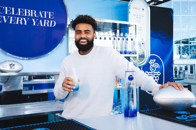 ciroc brings the ultimate tailgate and pre game experience to att stadium with paul russellrenato rimach