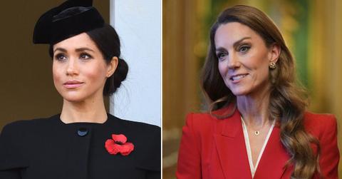 Photo of Kate Middleton and Meghan Markle