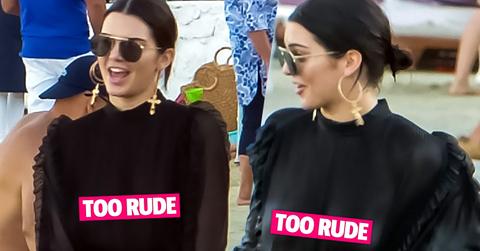 Kendall Jenner Nipples Wet Shirt party