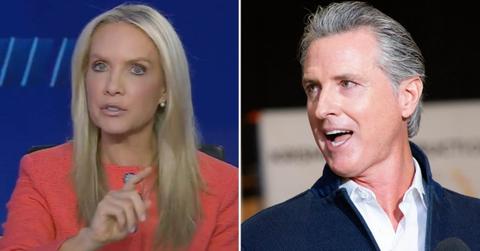 Photo of Dana Perino, Gavin Newsom