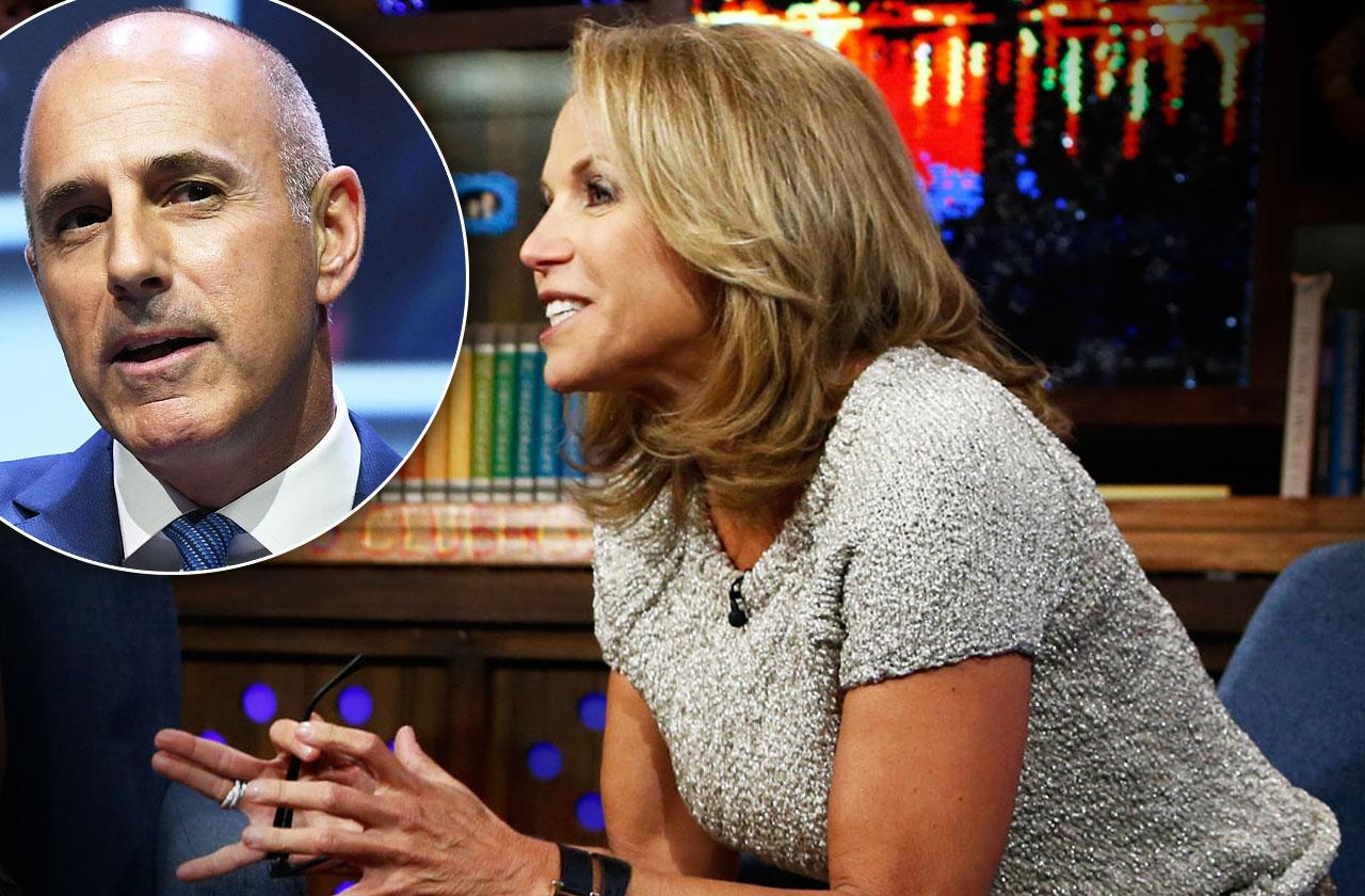 //matt lauer fired katie couric pinching video pp