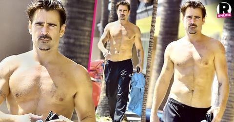 colin ferrell shirtless hollywood