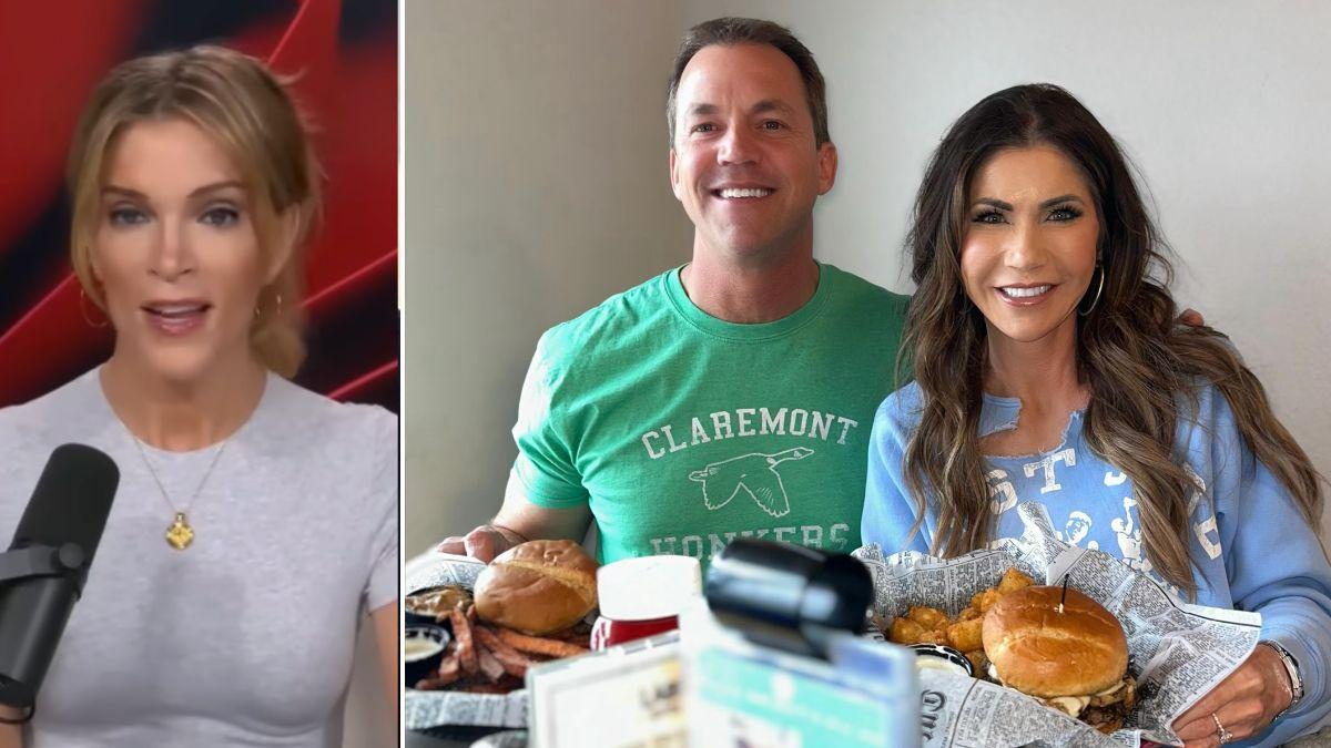Photo of Megyn Kelly, Bryon and Kristi Noem