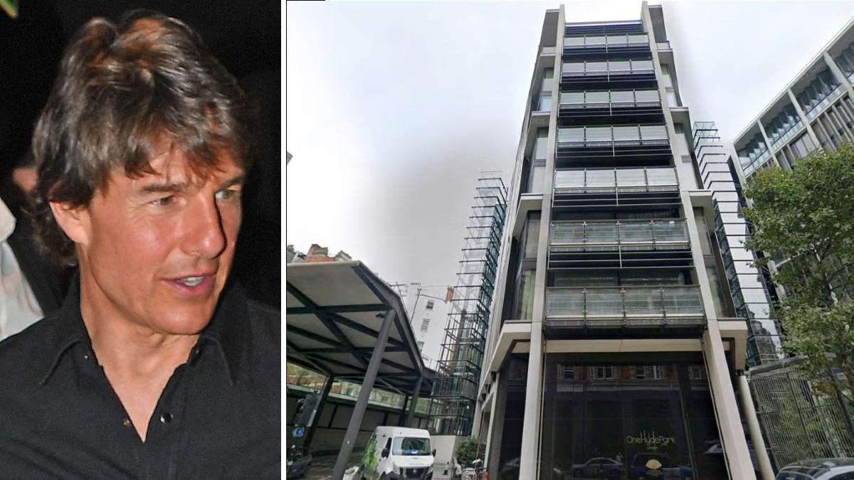 Photo of Tom Cruise,  One Hyde Park development