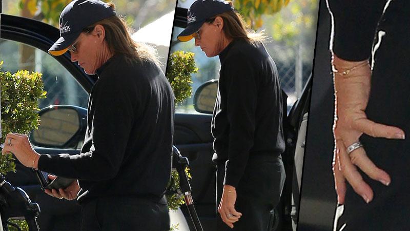 //bruce jenner french manicure