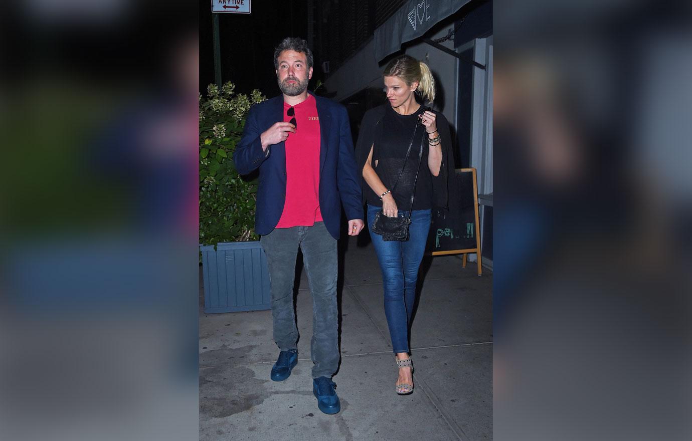 Ben affleck lindsay shookus dinner date