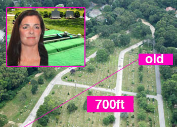 //mary richardson kennedy grave move