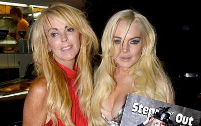 //dina lohan lindsay lohan