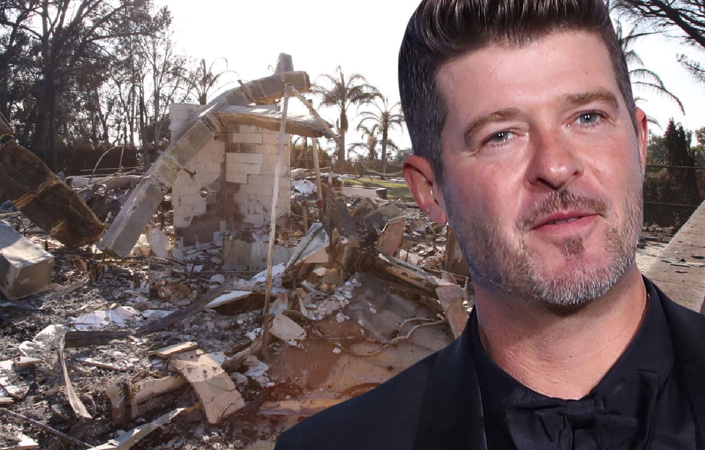 What celebs lost their homes in the fire