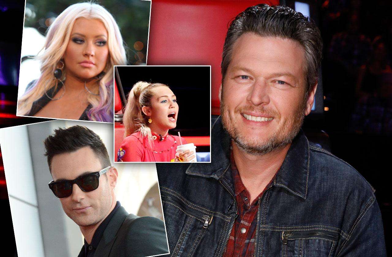 //The Voice Blake Shelton Feuds pp