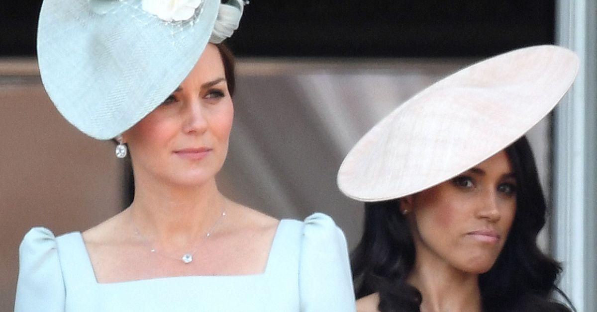 Photo of Kate Middleton and Meghan Markle