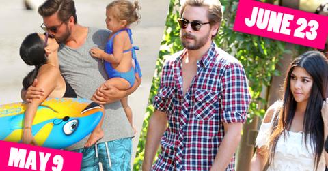 Inside Kourtney Kardashian's Last Weeks With Scott Disick