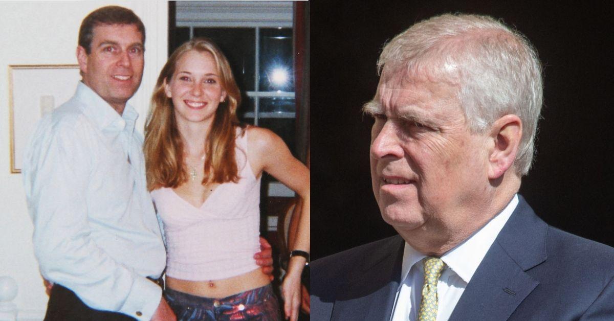 Photo of Virginia Giuffre and Prince Andrew