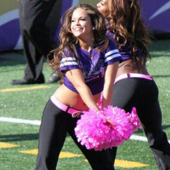 Baltimore Ravens on X: Newest Ravens cheerleaders, cheering on