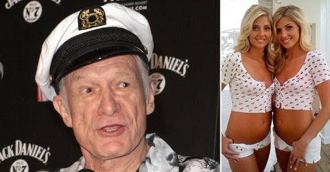 hugh hefner former girlfriends the shannon twins karissa kristina playboy mansion experience