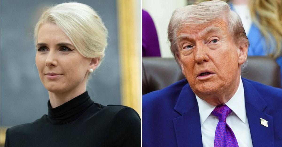 Donald Trump Aide Natalie Harp Mocked as 'Obsessed' After 'Creepy' Smile Throughout Oval Office Appearance