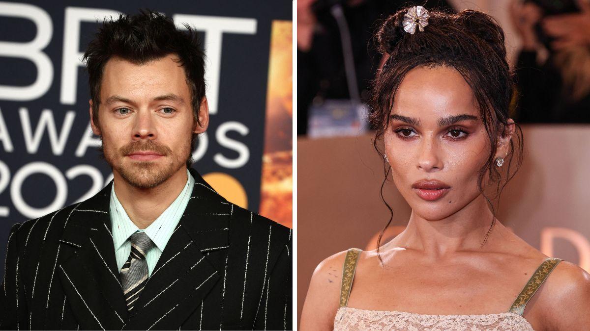 Photo of Harry Styles and Zoë Kravitz