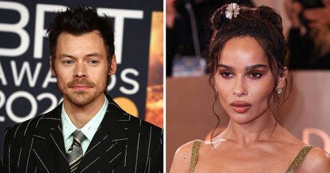 Photo of Harry Styles and Zoë Kravitz
