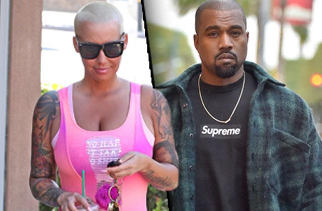 Amber Rose Kanye West Scott Disick