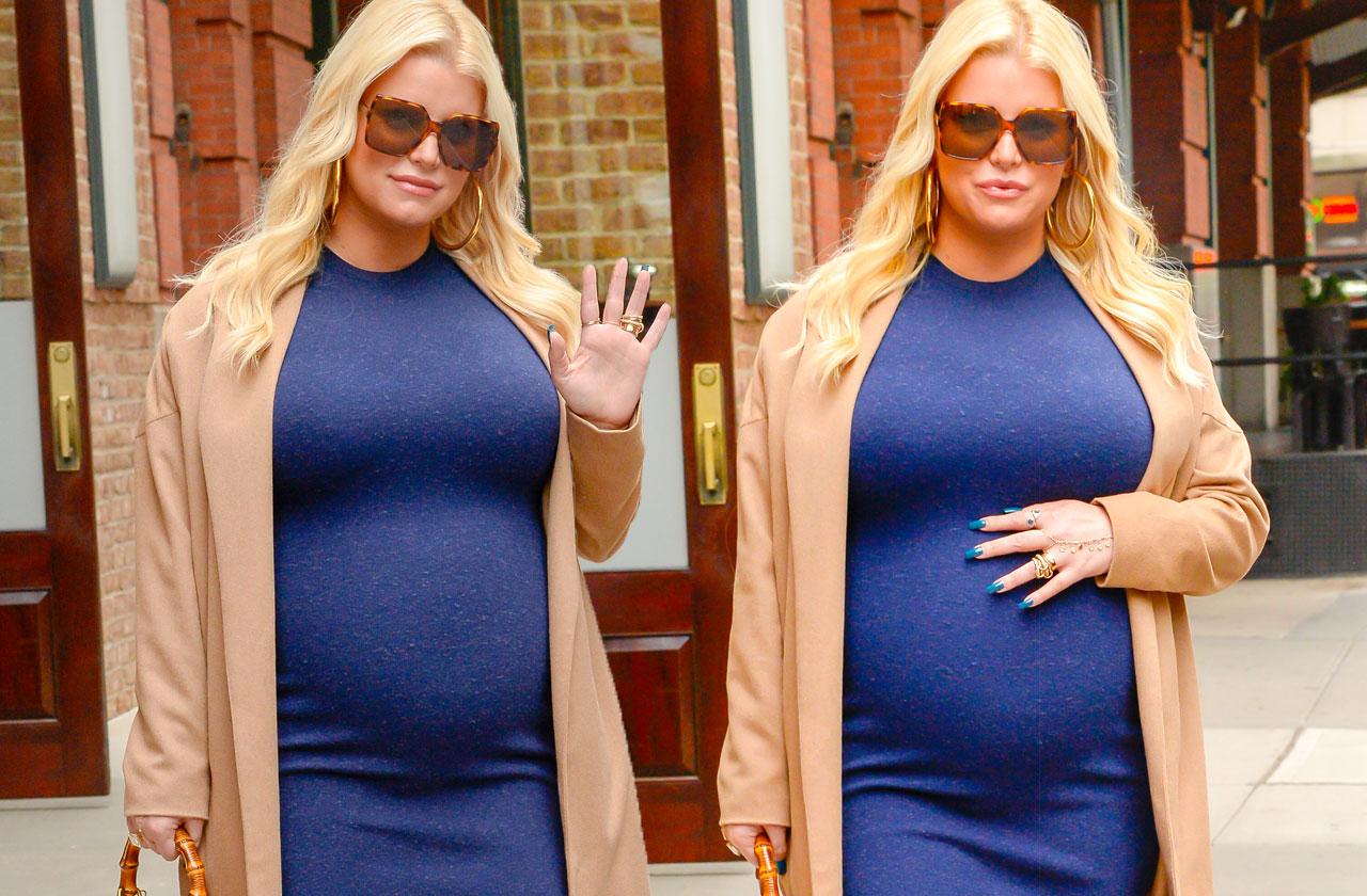 Jessica Simpson Pregnant: Before Giving Birth, Singer Flaunts Baby Bump In  Fabulous Fashions [PHOTOS]