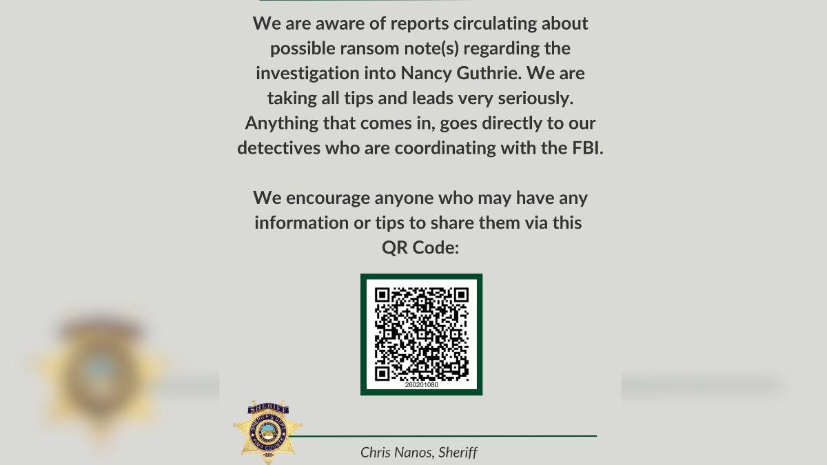 Pima County Sheriff Chris Nanos asked anyone with information to contact him.