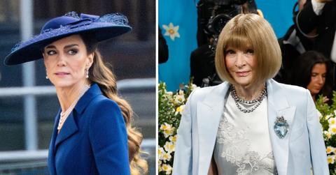 Photo of Kate Middleton and Anna Wintour