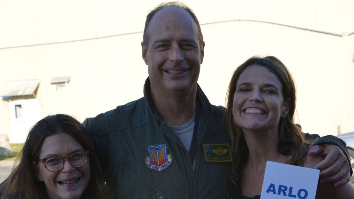 Savannah Guthrie's brother was in the Air Force.