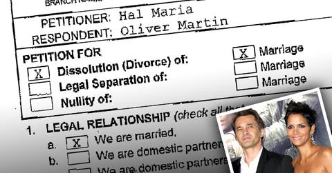 Halle Berry Olivier Martinez Divorce Filing Prenup