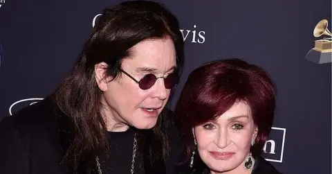 Photo of Ozzie and Sharon Osbourne