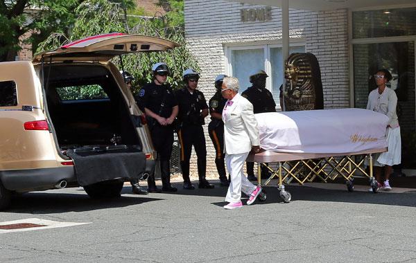 Bobbi Kristina Brown Funeral Casket