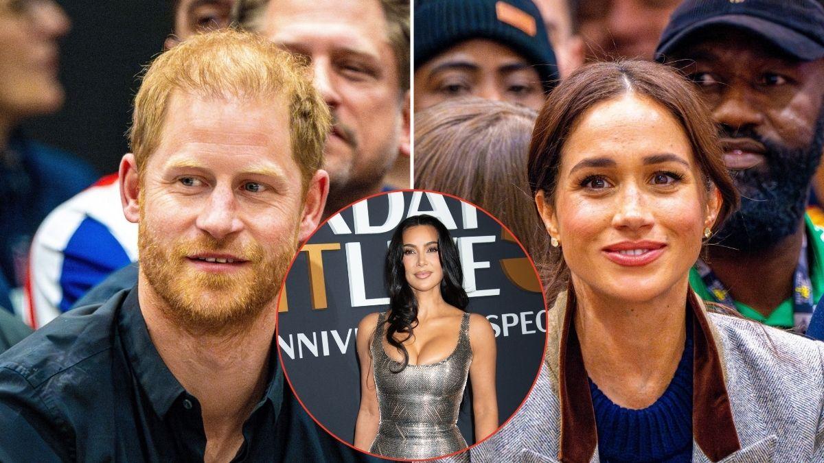 Kim Kardashian claimed Prince Harry and Duchess Meghan asked her family to delete birthday photos over 'Remembrance Day' concerns.