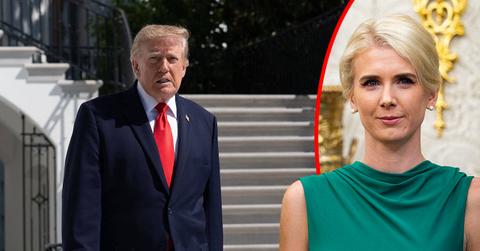 Natalie Harp has reportedly moved into President Trump's private quarters for work.