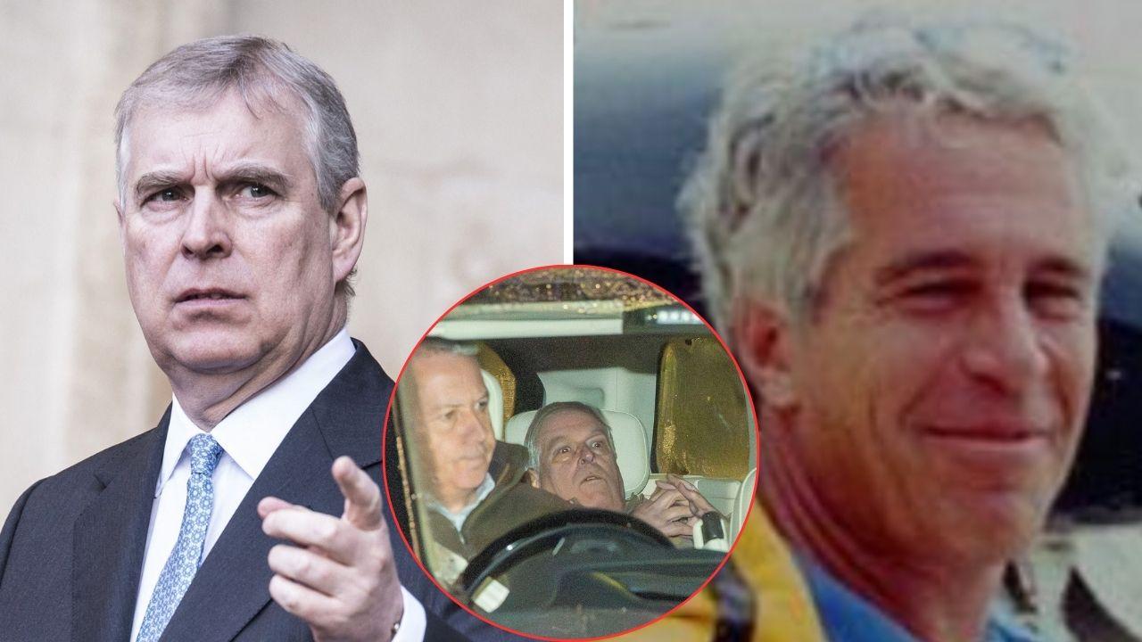 Photo of former Prince Andrew and Jeffrey Epstein