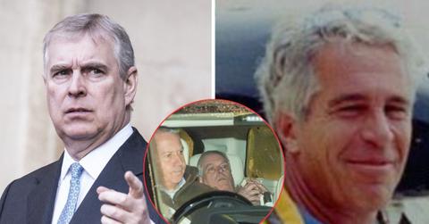 Photo of former Prince Andrew and Jeffrey Epstein