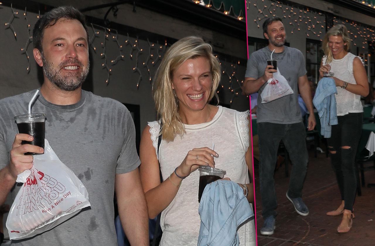 Ben Affleck Lindsay Shookus Dinner Date